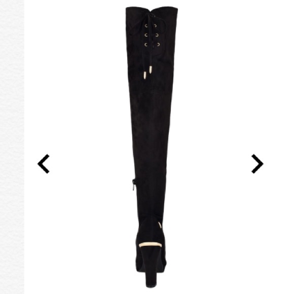 Guess black over the knee boots - Picture 2 of 5